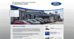Desktop Screenshot of ford-klement.at